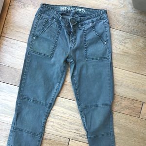 Army Green Cargo Jeans